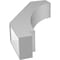Ekena Millwork 6-in. W x 20-in. D x 32-in. H Imperial Architectural Grade PVC Knee Brace BRCP06X20X32IMP - alternate 5